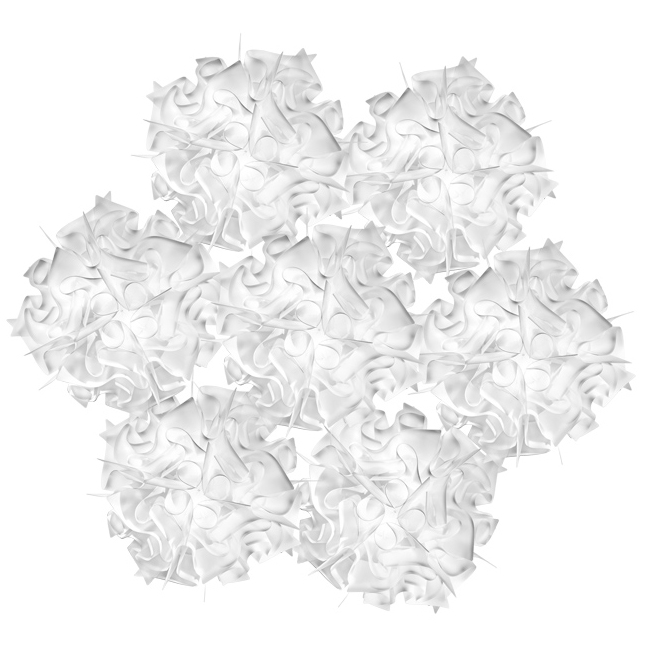 SLAMP lampe à suspension VELI 7 (Opal - Opalflex®)