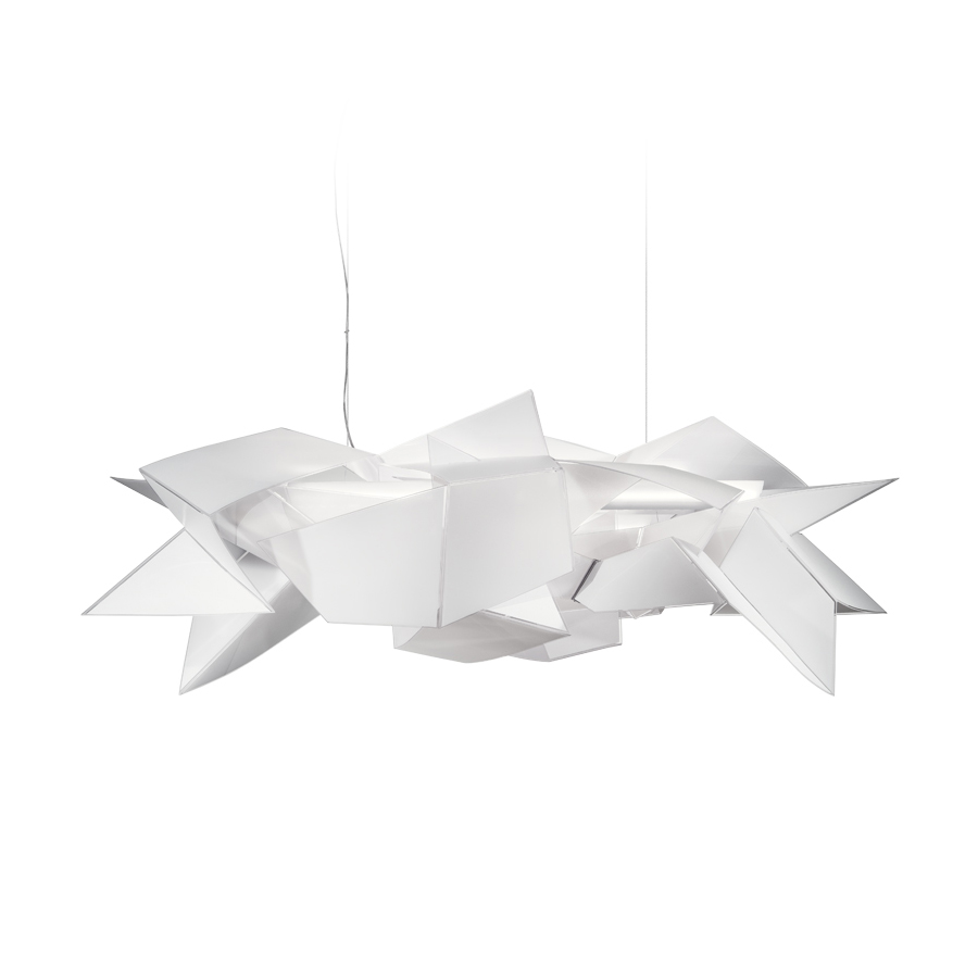 SLAMP lampe à suspension CORDOBA (Blanc - Cristalflex®)