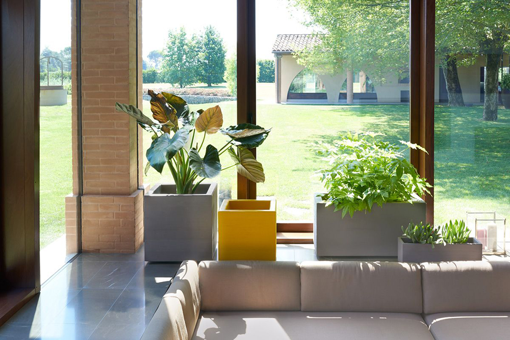 SLIDE pot QUADRA II 90 cm