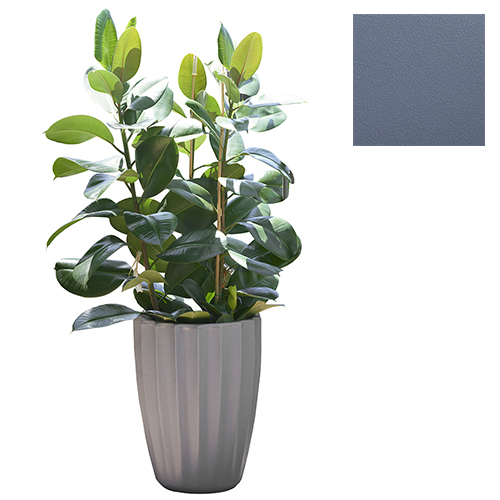 SLIDE vase STAR H 59 cm (Bleu poudre - Polyéthylène)