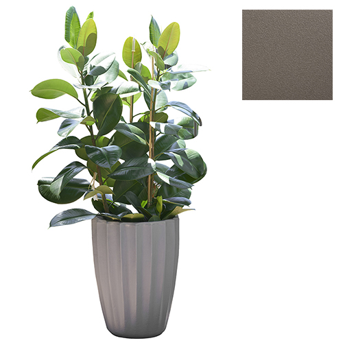 SLIDE vase STAR H 59 cm (Gris argille - Polyéthylène)