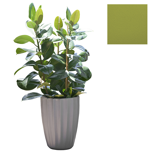 SLIDE vase STAR H 59 cm (Citron vert - Polyéthylène)