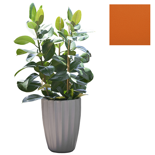 SLIDE vase STAR H 59 cm (Orange - Polyéthylène)