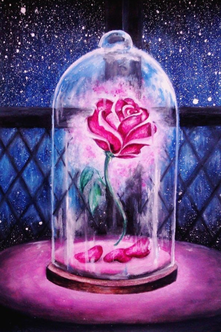 MYYOUR table lamp ROSE LIGHT TALES COLLECTION