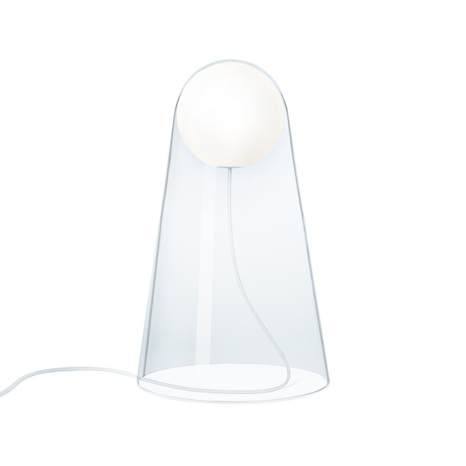 FOSCARINI lampe de table SATELLIGHT à LED (Touch Dimmer - verre souflé)