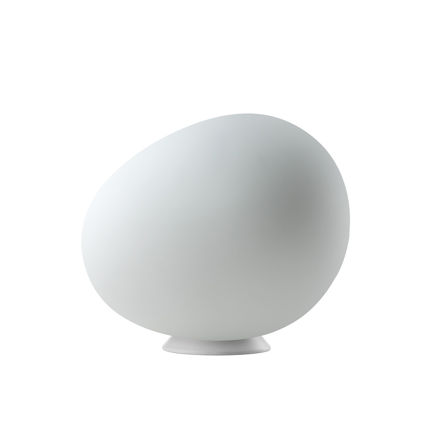 FOSCARINI lampe de table POLY GREGG MOYENNE (Blanc - Polyéthylène)