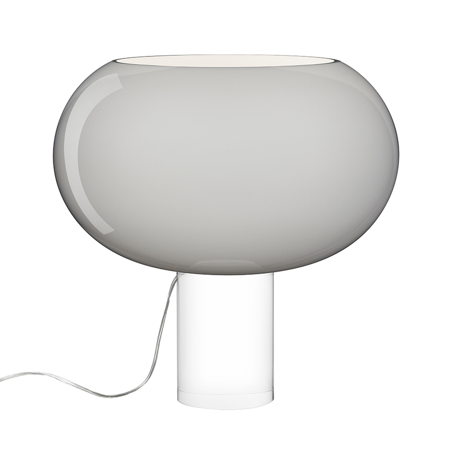 FOSCARINI lampe de table BUDS 2 (Gris - verre soufflé et PMMA)