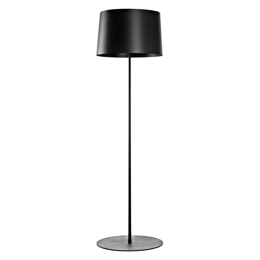 FOSCARINI lampadaire TWIGGY LETTURA (Noir - fibre de verre verni, PMMA, polycarbonate et métal verni