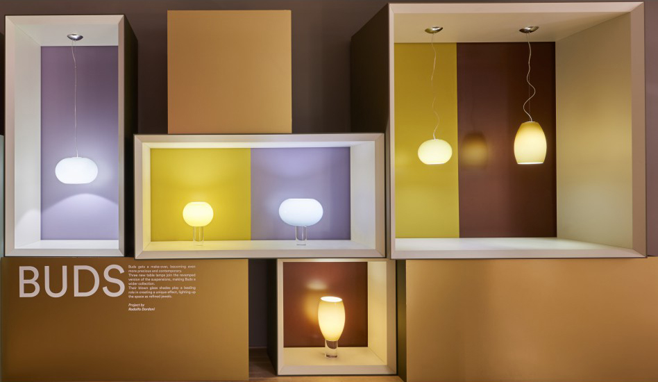 FOSCARINI suspension lamp BUDS 1 LED dimmerable