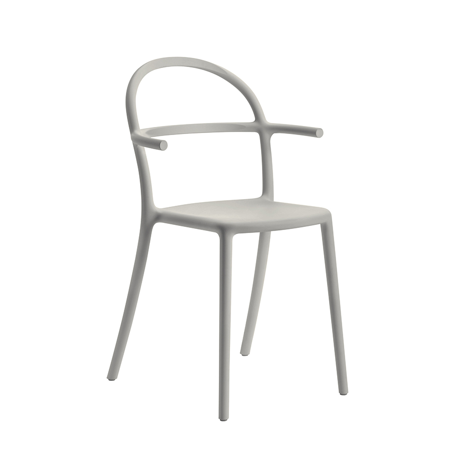 KARTELL set de 2 chaises GENERIC C (Gris - Polypropylène)