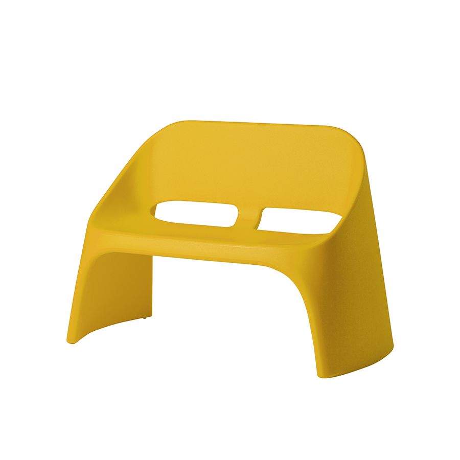 SLIDE canapé AMELIE DUETTO (Jaune - Polyéthylène)