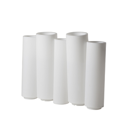 SLIDE luminous pot BAMBOO