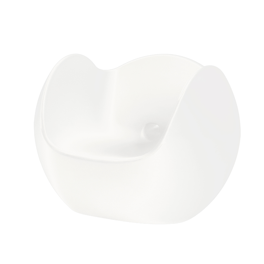 SLIDE fauteuil BLOS (Blanc lait - Polyéthylène)