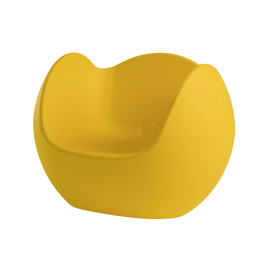 SLIDE fauteuil BLOS (Jaune - Polyéthylène)