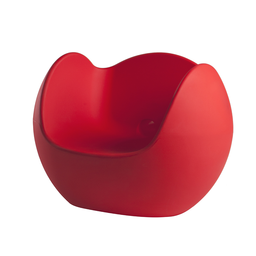 SLIDE fauteuil BLOS (Rouge - Polyéthylène)