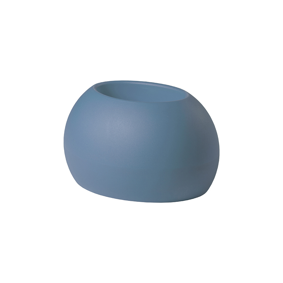 SLIDE vase BLOS POT (Bleu poudre - Polyéthylène)
