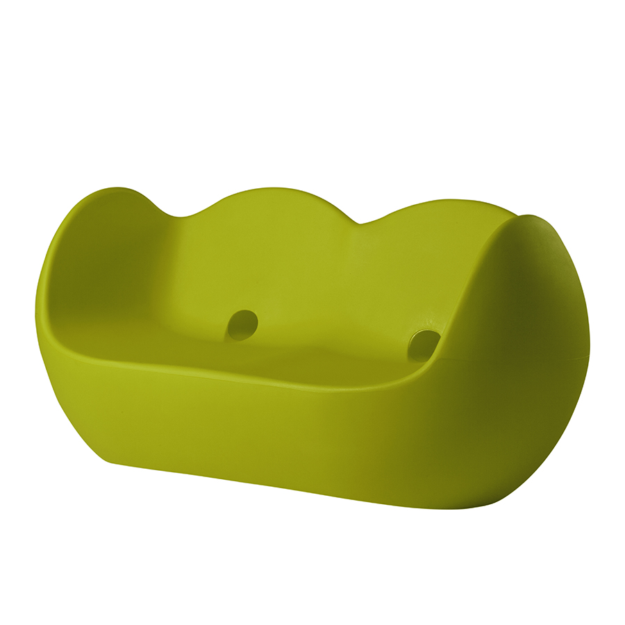 SLIDE canapé BLOSSY (Citron vert - Polyéthylène)