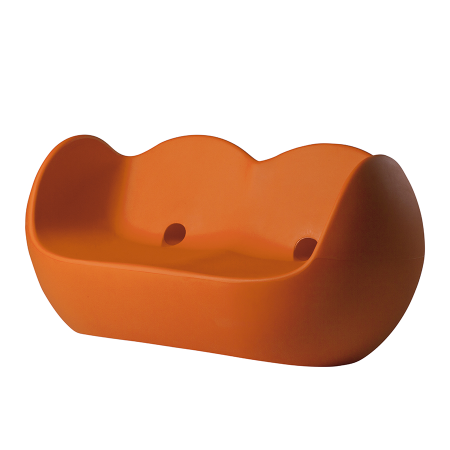 SLIDE canapé BLOSSY (Orange - Polyéthylène)