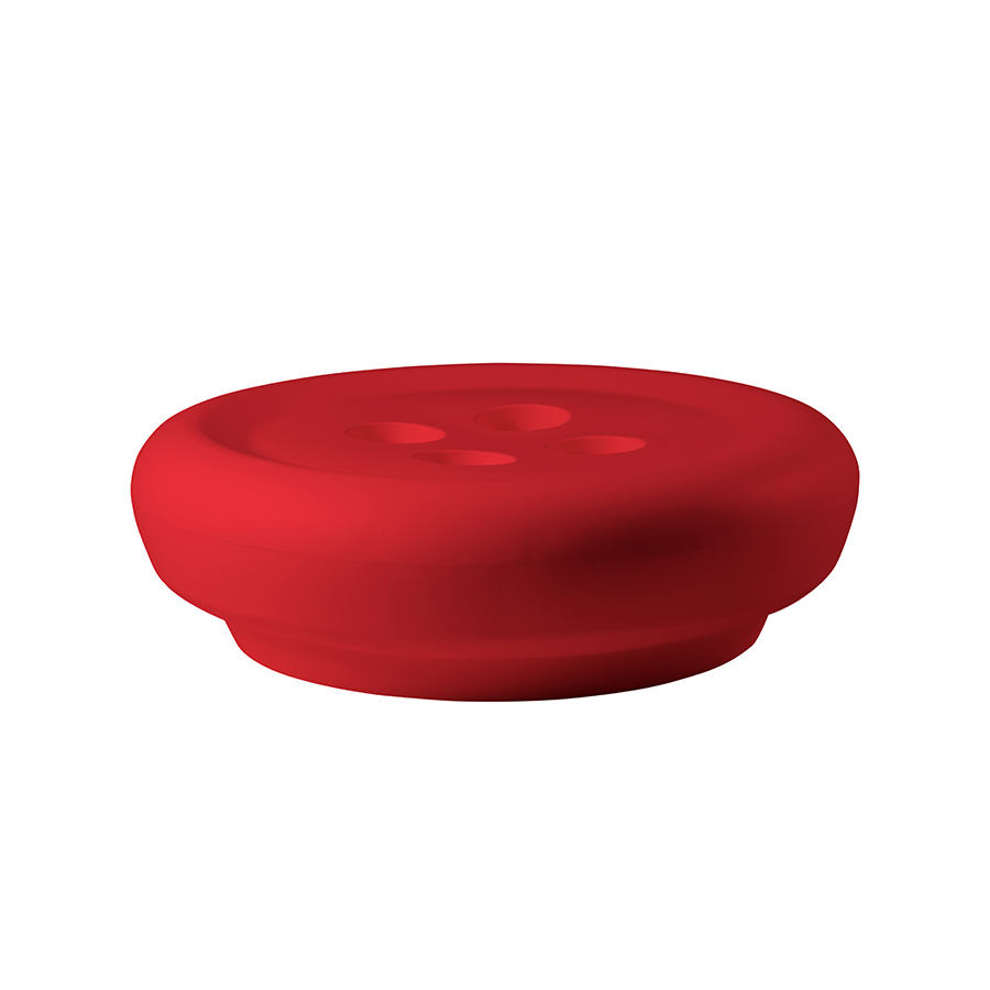 SLIDE table basse / pouf BOT ONE (Rouge - Polyéthylène)