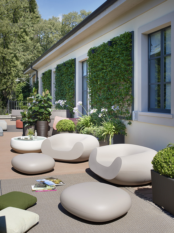 SLIDE armchair CHUBBY