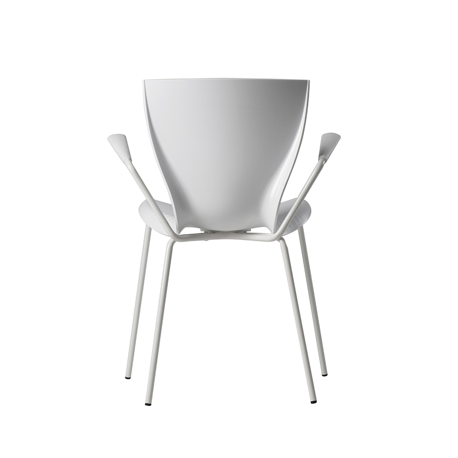 SLIDE set de 2 chaises avec accoudoirs GLORIA