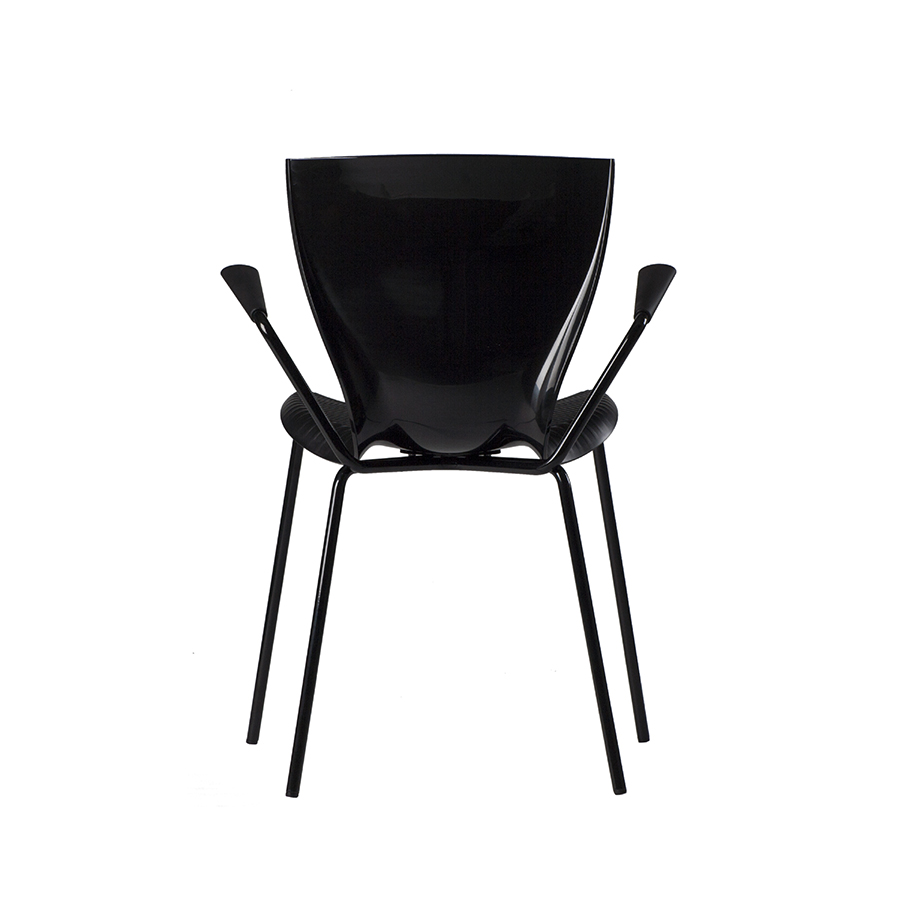 SLIDE set de 2 chaises avec accoudoirs GLORIA