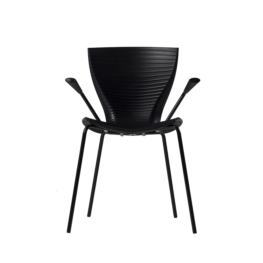 SLIDE set de 2 chaises avec accoudoirs GLORIA