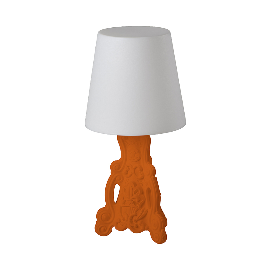 SLIDE lampe de table pour intérieur LADY OF LOVE (Orange - Polyéthylène)