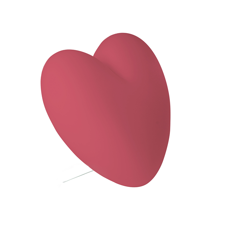 SLIDE lampe de table LOVE (Rouge - Polyéthylène)