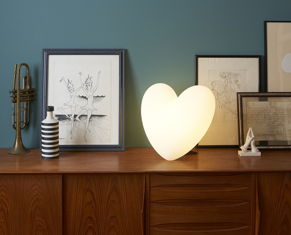 SLIDE table lamp LOVE