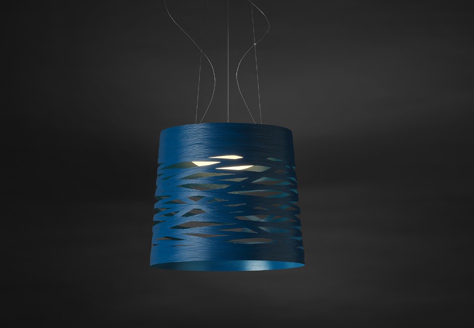 FOSCARINI suspension lamp TRESS BIG LED dimmerable