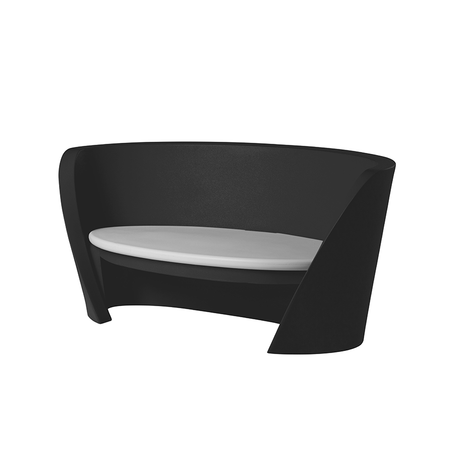 SLIDE canapé RAP (Noir - Polyéthylène)