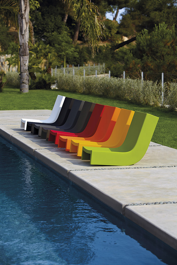 SLIDE chaise longue TWIST