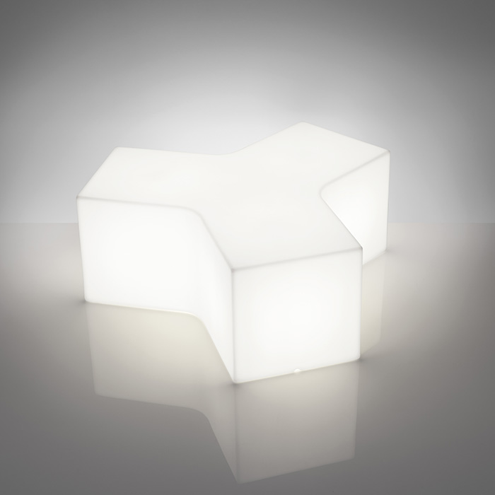 SLIDE luminous bench YPSILON