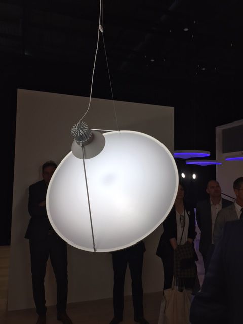 LUCEPLAN lampe à suspension AMISOL D91 ø 110 cm ARGENT