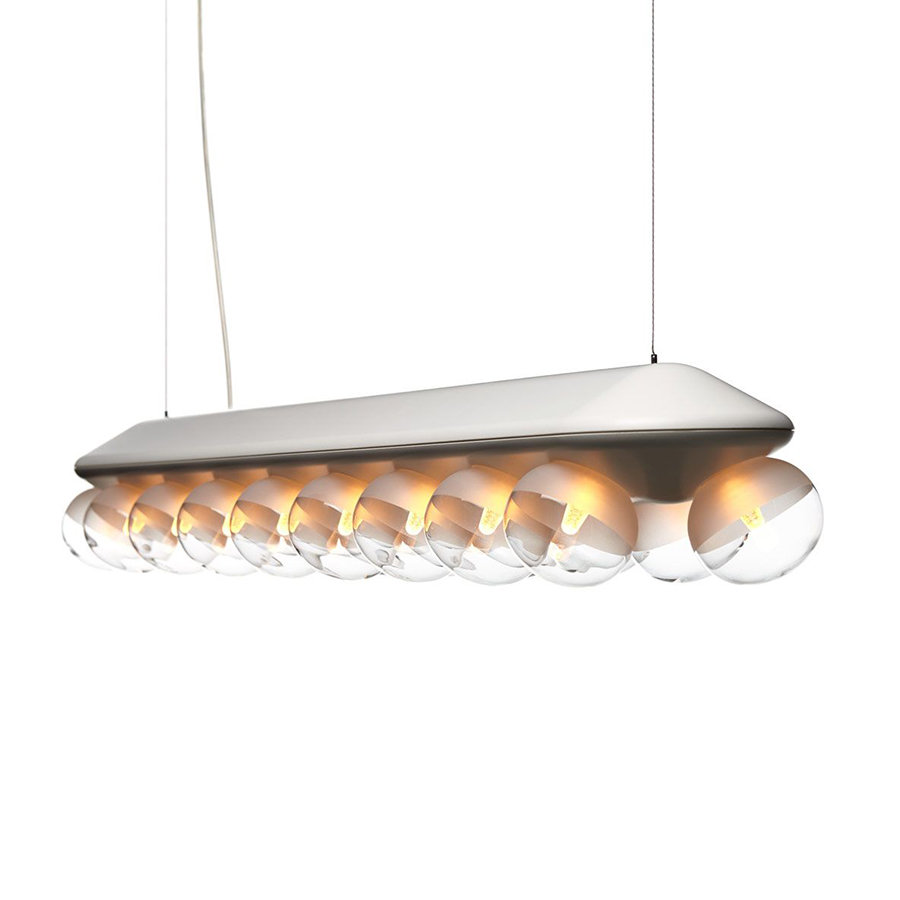 MOOOI lampe à suspension PROP LIGHT SINGLE (2700K - PMMA et verre)