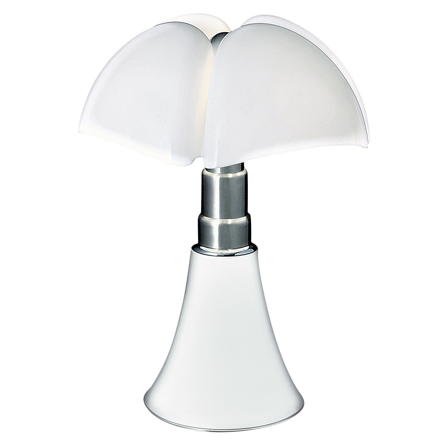 MARTINELLI LUCE lampe de table PIPISTRELLO (Blanc - Métal et méthacrylate)