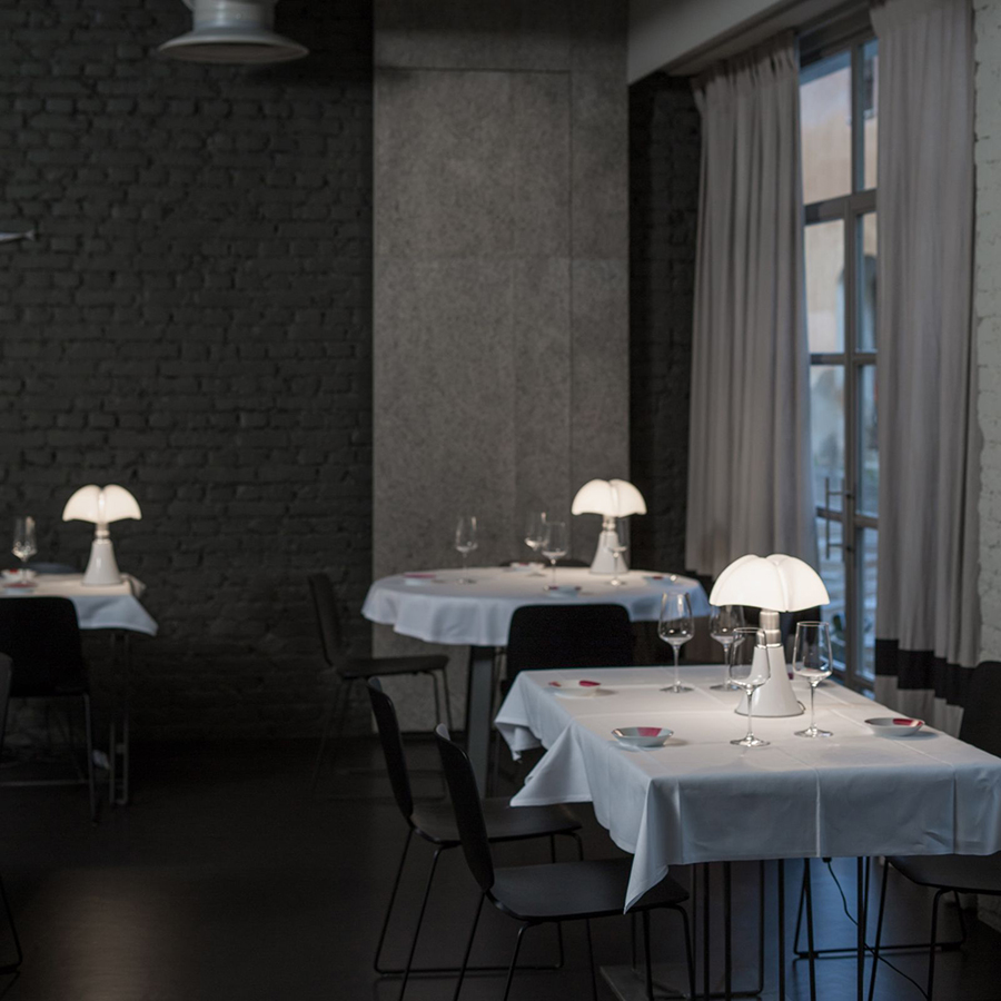 MARTINELLI LUCE lampe de table MINIPIPISTRELLO avec dimmer