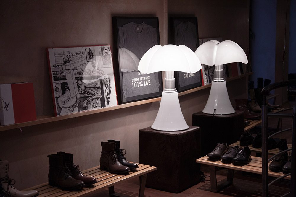 MARTINELLI LUCE lampe de table PIPISTRELLO MED