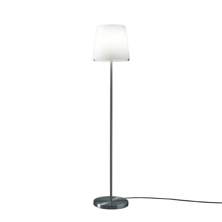 FONTANA ARTE lampadaire 3247 (ø 32 × 150 cm - Verre soufflé et métal)