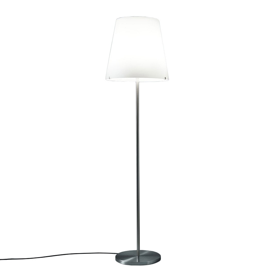 FONTANA ARTE lampadaire 3247 (ø 47 × 180 cm - Verre soufflé et métal)
