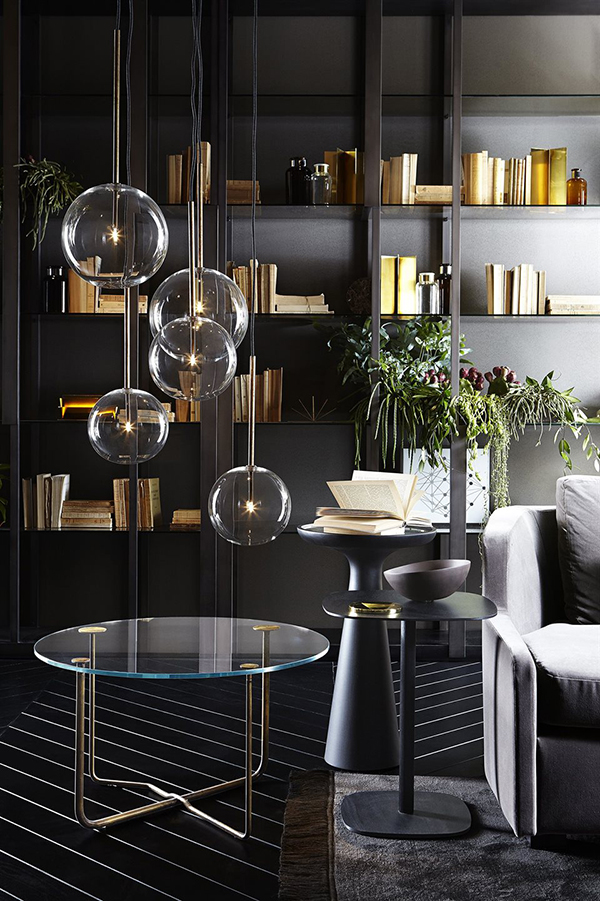 GALLOTTI&RADICE suspension lamp BOLLE SOLA SMALL