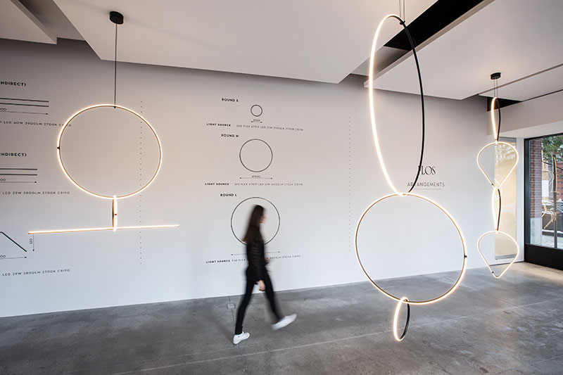 FLOS suspension lamp ARRANGEMENTS composition 9