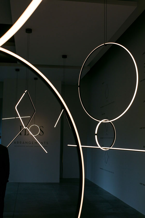 FLOS suspension lamp ARRANGEMENTS composition 9