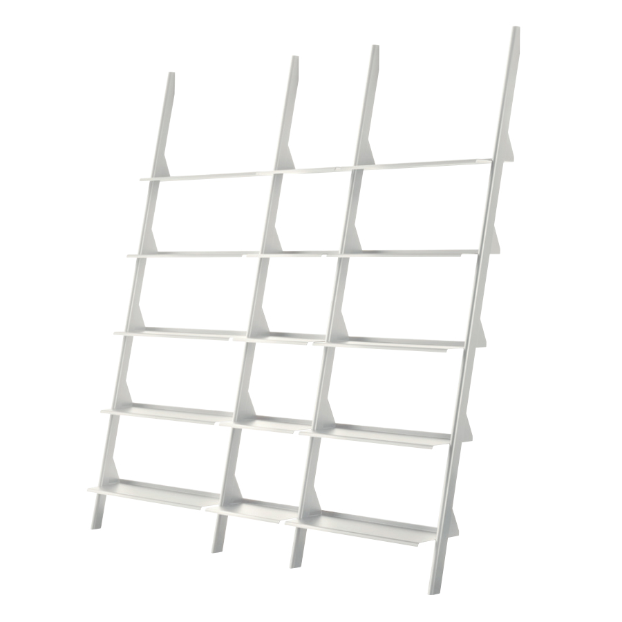 MAGIS bibliothèque murale TYKE The Wild Bunch (Blanc - acier verni polyester)