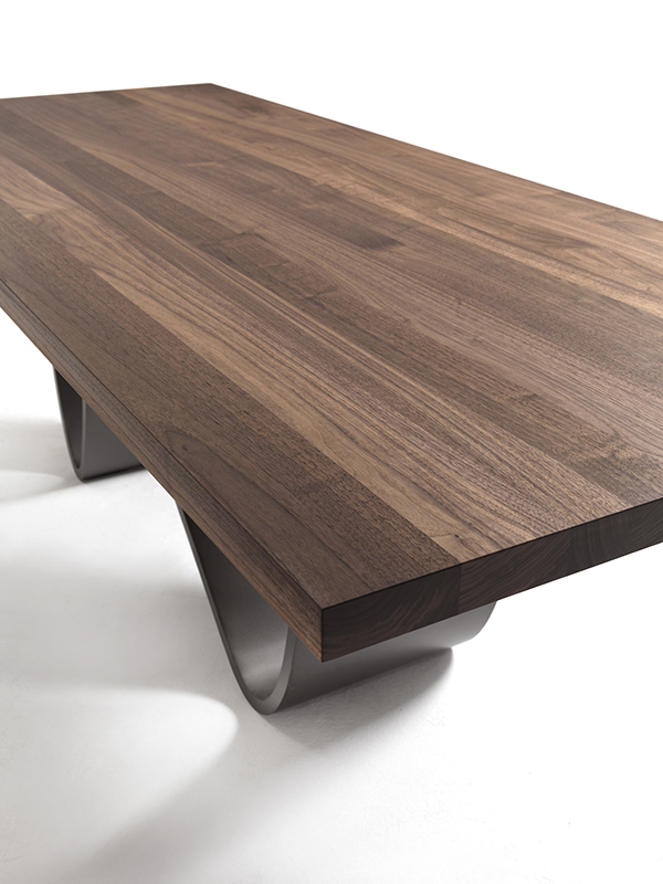RIVA 1920 rectangular table BREE E ONDA