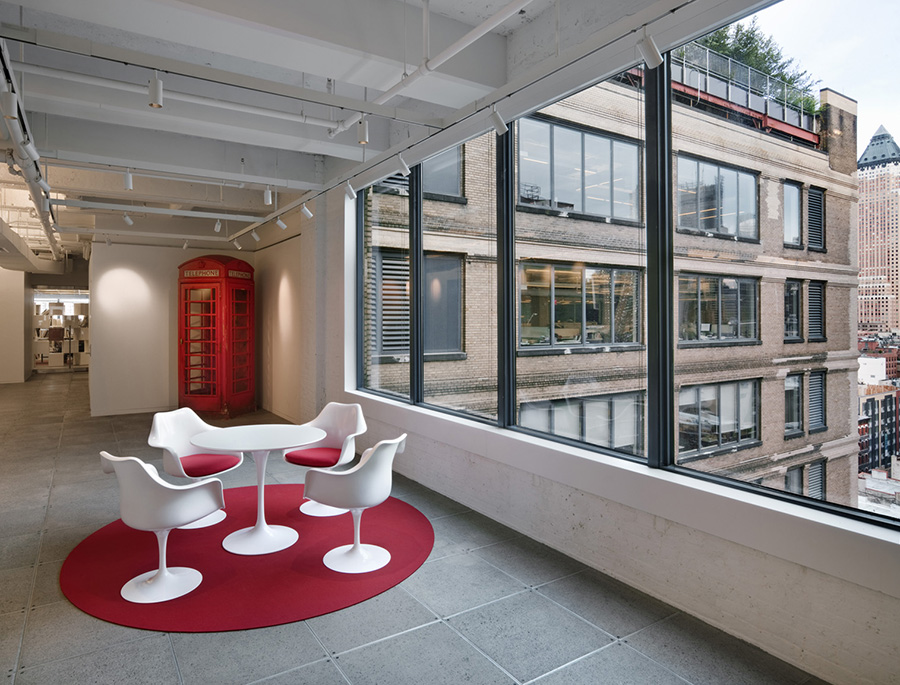 KNOLL swivel armchair with cushion TULIP