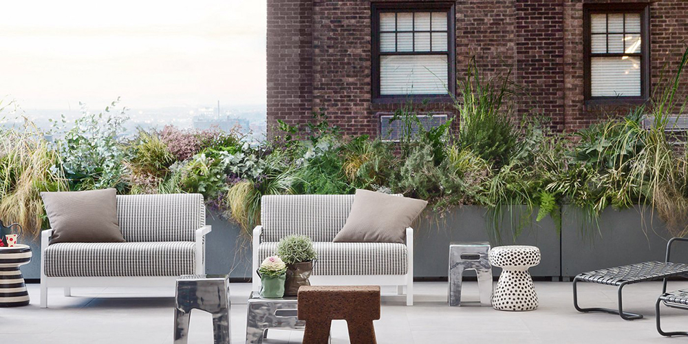 GERVASONI pouf coffee table INOUT 46 IN