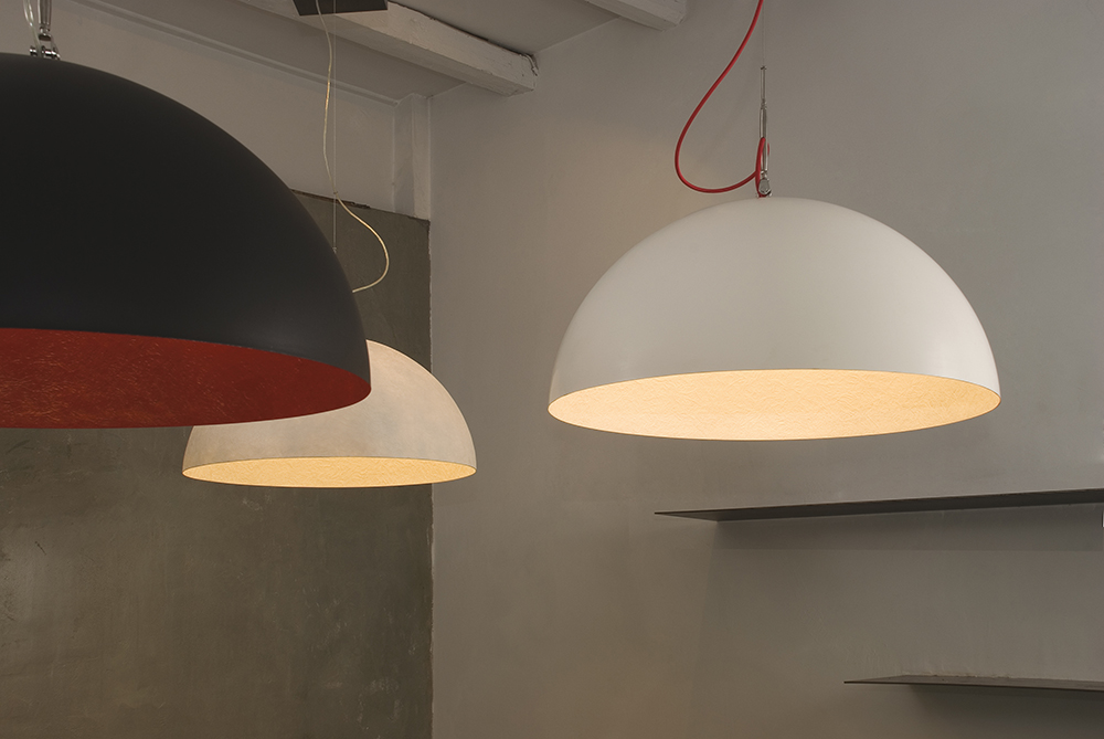 IN-ES.ARTDESIGN lampe à suspension MEZZA LUNA 1