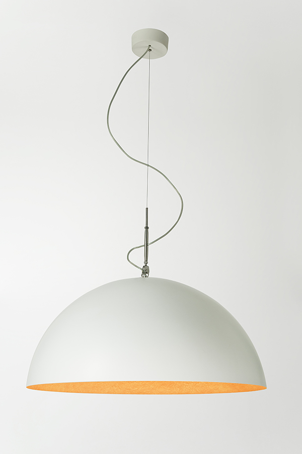 IN-ES.ARTDESIGN lampe à suspension MEZZA LUNA 1